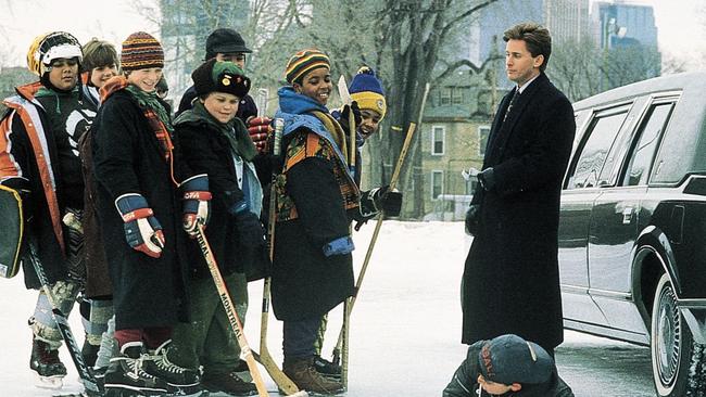 Emilio Estevez in Mighty Ducks.