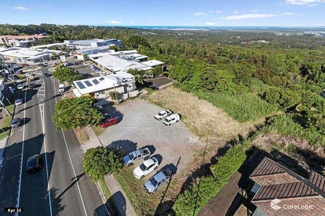 Coffee shop Rue Bourbon has taken up residence on a formerly vacant block in Buderim. The shipping-container venue has kept overheads low and takes advantage of an incredible view. Picture: Corelogic