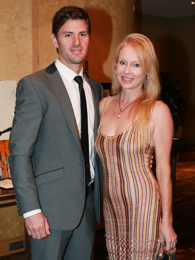 Dallen Nichols and Shari-Lea Hitchcock at the Sofitel Wentworth in Sydney.