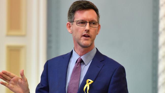 Queensland Minister for Transport and Main Roads, Mark Bailey (AAP Image/Darren England)