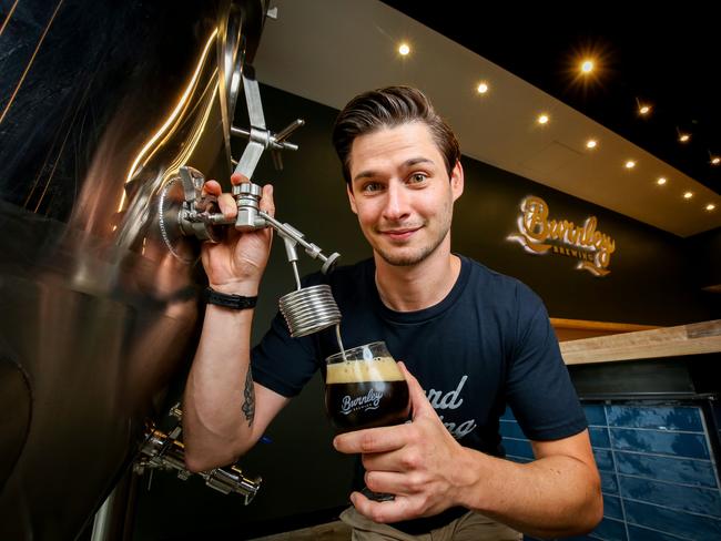 Head brewer Michael Stanzel will teach you how to make beer at Burnley Brewing’s event. Picture: Nicole Cleary