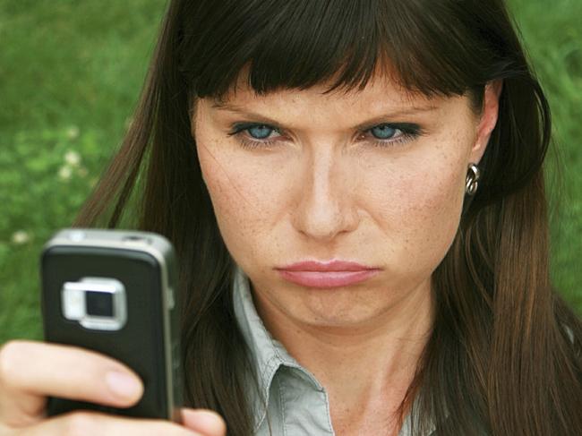 17/01/2012 FEATURES: Woman with mobile phone. Generic image. Thinkstock. Pic. Supplied