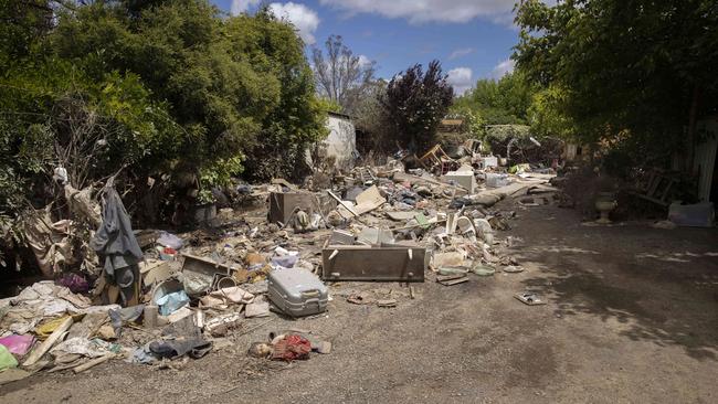 Floods have devastated the towns of Forbes and Eugowra in the last month. Picture: Gary Ramage