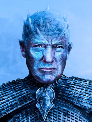 Donald Trump channels the Night King.