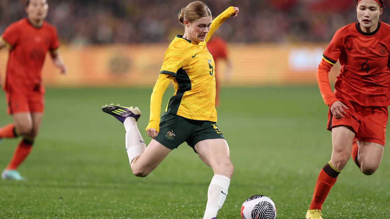 Cortnee Vine was not available for selection for the Matildas. Picture: Getty