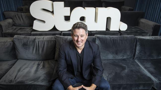 Stan CEO Mike Sneesby. Picture: Hollie Adams