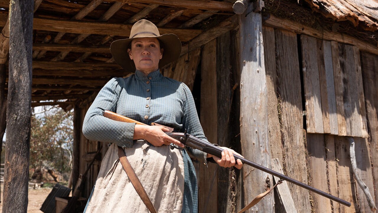 Supplied image of Leah Purcell in The Drover's Wife