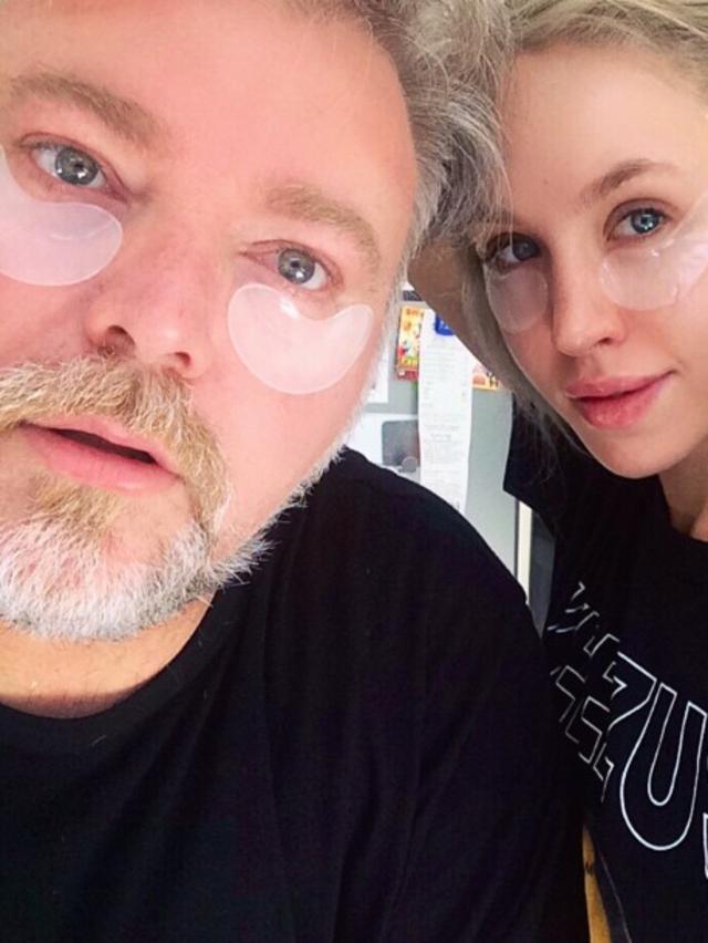 Kyle Sandilands and girlfriend Imogen Anthony. Picture: Instagram