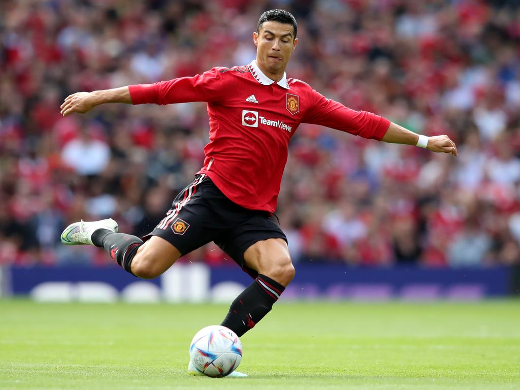 Cristiano Ronaldo leaves Old Trafford before end of Manchester United  friendly, Manchester United