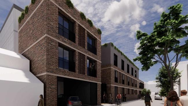 The development proposes 55 rooms.