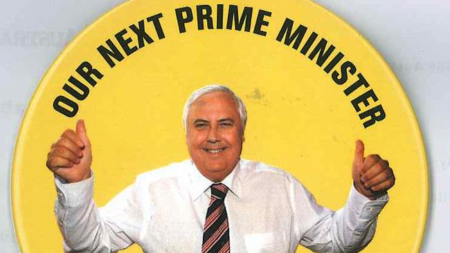 Palmer United Party memorabilia.