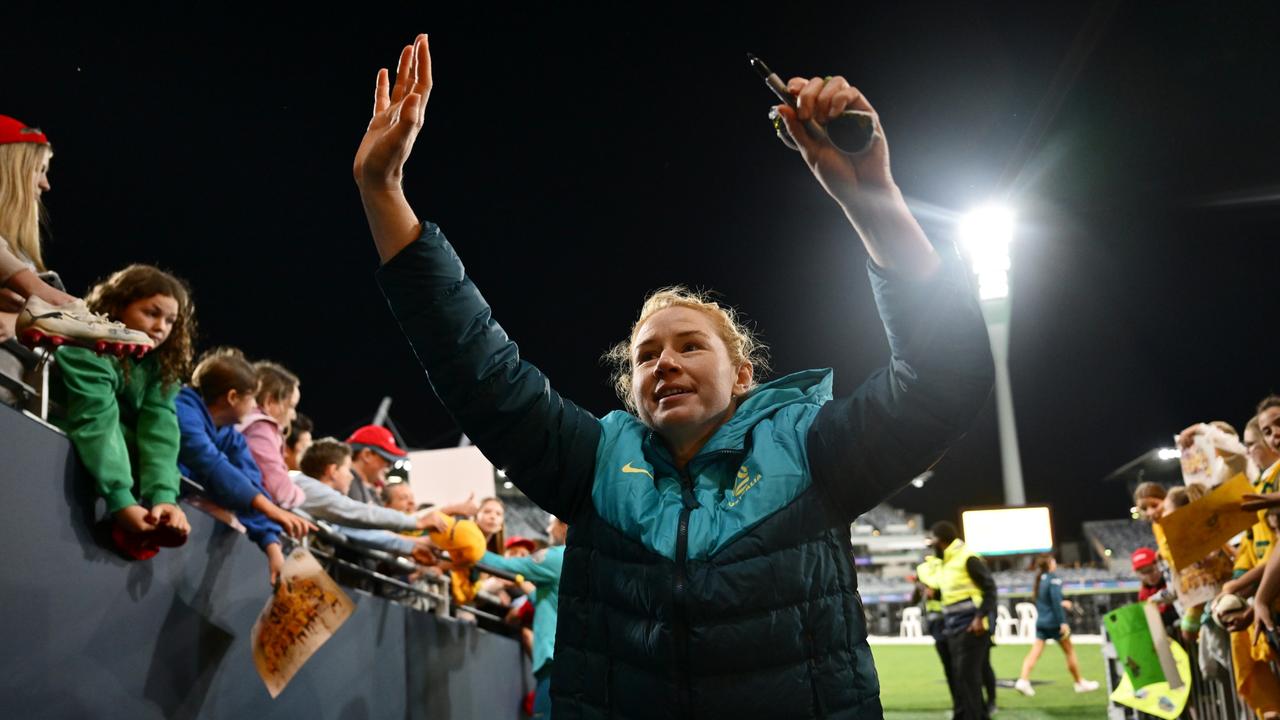 Polkinghorne leaves the Matildas in a great place. Photo by Quinn Rooney/Getty Images