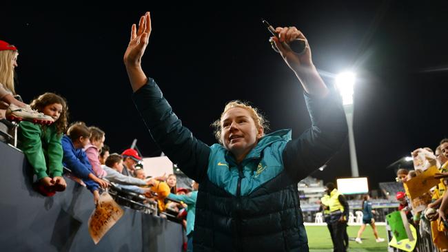 Polkinghorne leaves the Matildas in a great place. Photo by Quinn Rooney/Getty Images