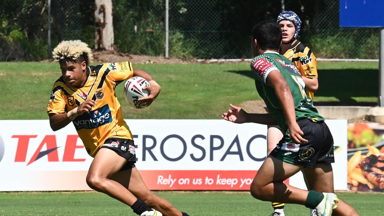 Sunshine Coast Falcons talent Ellyjah Birve. Picture: kyliesfootyphotos/Kylie McLellan