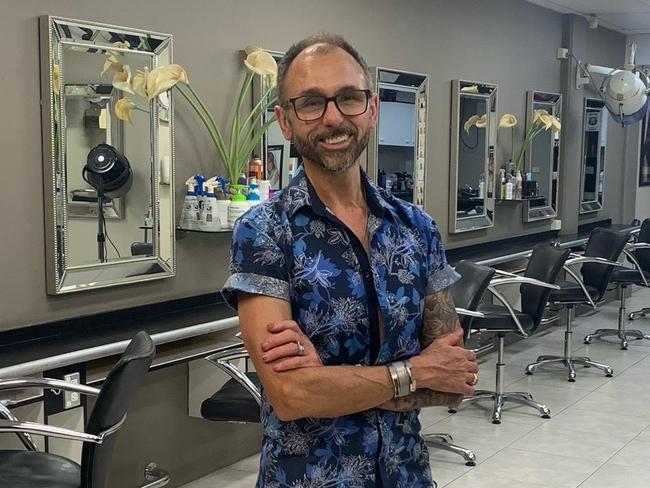 Harry Fatseas, from Epiphany Hairdressers named best hairdresser in Blacktown area