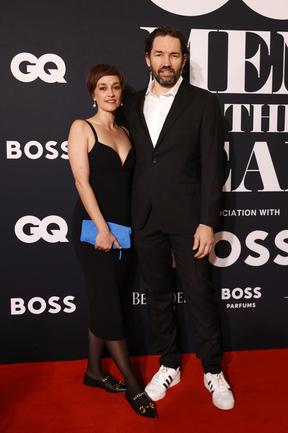 Nash Edgerton and wife Carla at the GQ Men of the Year at Crown Sydney. Picture: Jonathan Ng