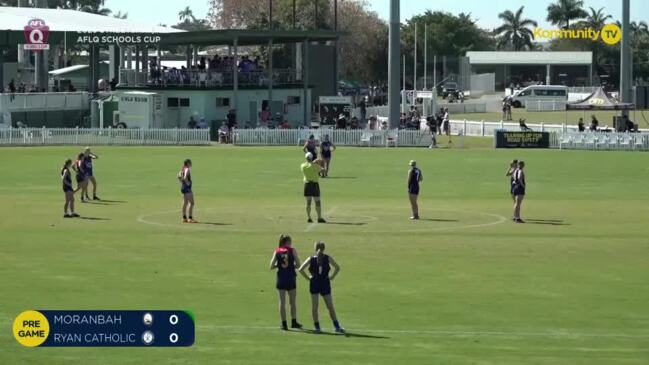 Replay: AFLQ Schools Cup NQ Championships -  Moranbah State High School v Ryan Catholic College (Senior female, prelim final)