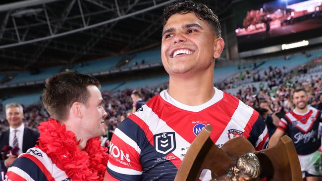 The next question is Mitchell’s future with the Roosters. Photo: Matt King/Getty Images