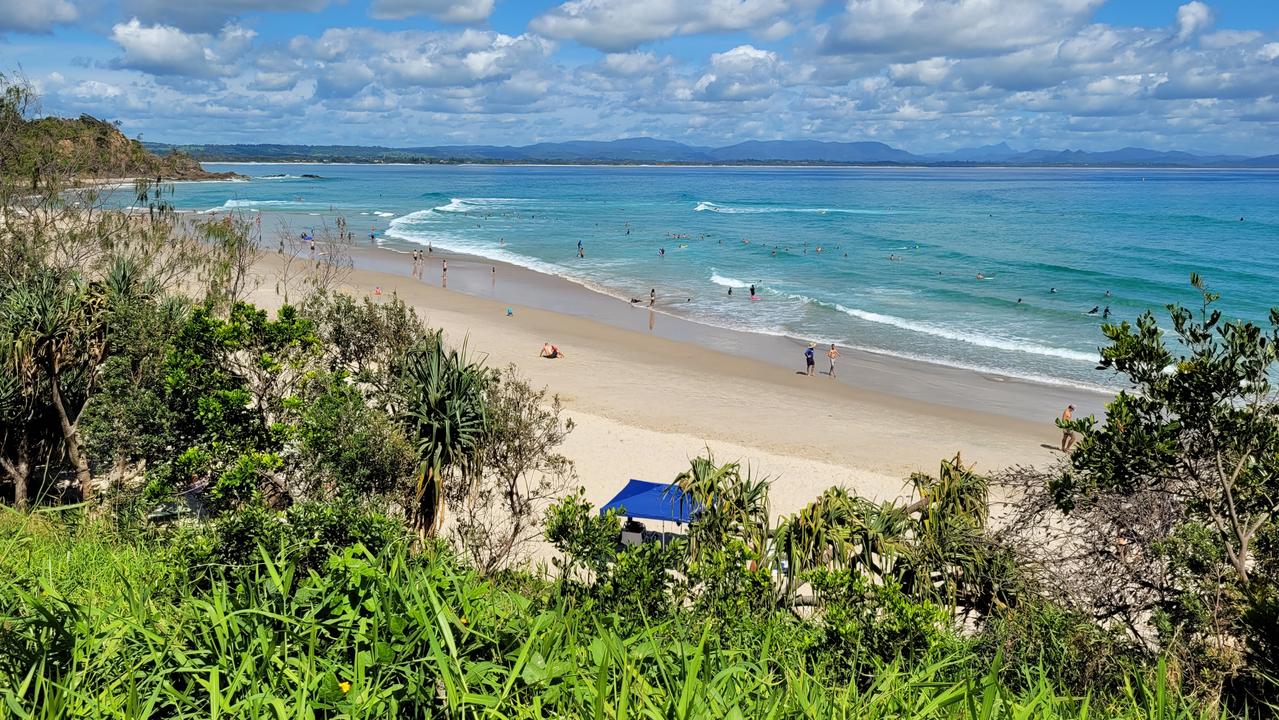 Popular Byron destination Wategos Beach. Picture: Mark Goldstein