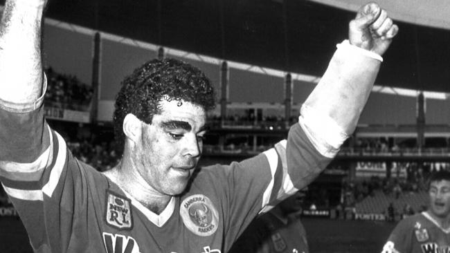 Celebrate the past — but focus on the present is Meninga’s message. Photo: Peter Kurnik