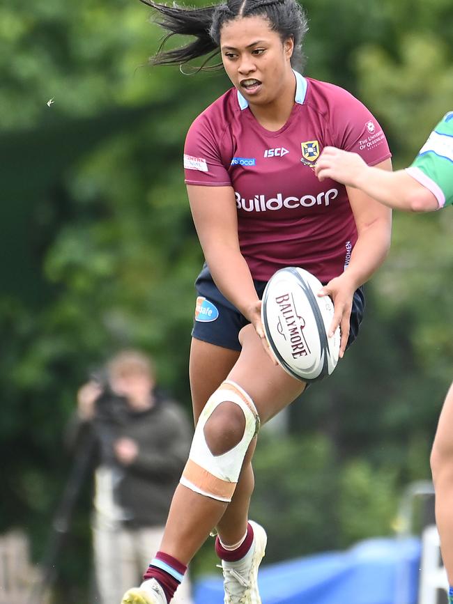 University of Qld v GPS in Womens Saturday June 22, 2024. Picture, John Gass