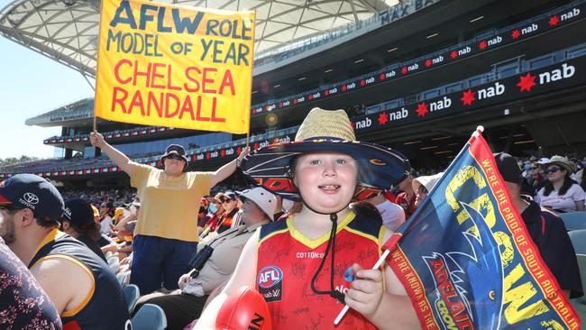 Young fan Ivy Sward, 7, of Findon. Picture: Dean Martin