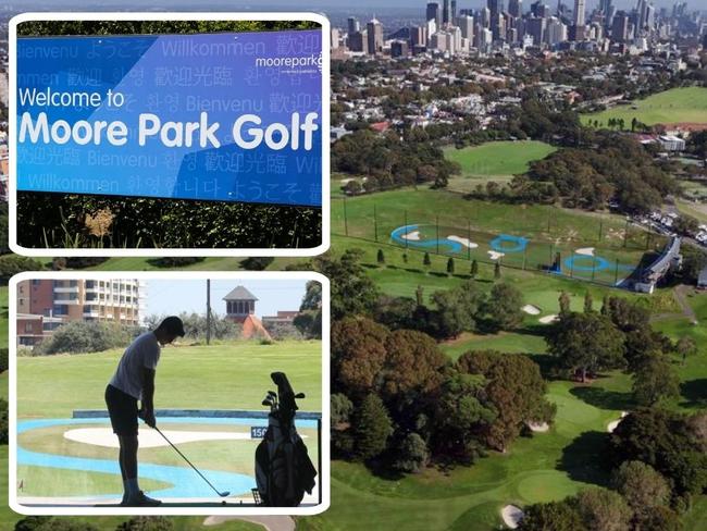 Moore Park debate over nine holes