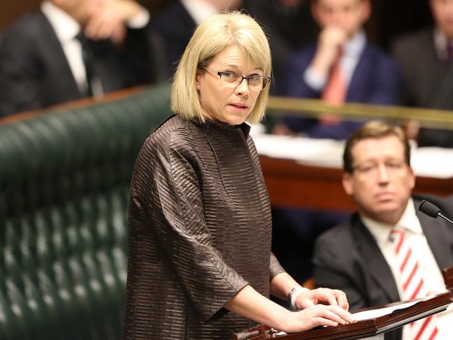 Katrina Hodgkinson during her time in NSW parliament. Picture: Craig Greenhill