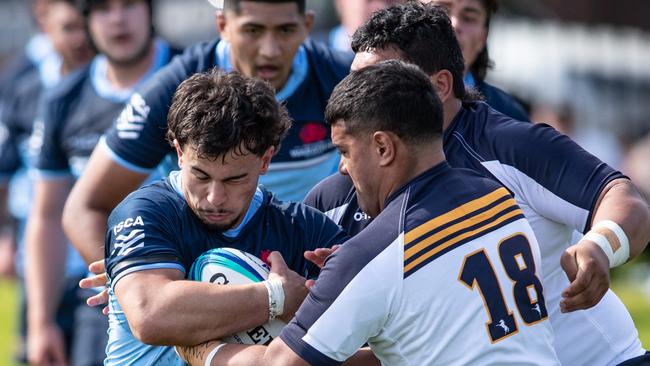 Aaron Dimovitch in the NSW Waratahs U19 match.