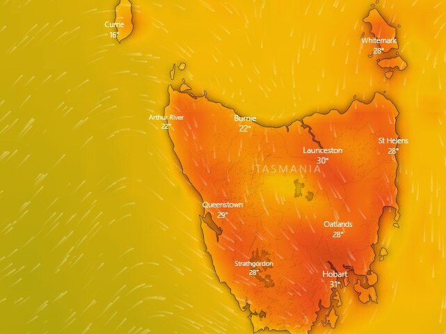 Heatwave: Fire alert for Tassie as temps to soar