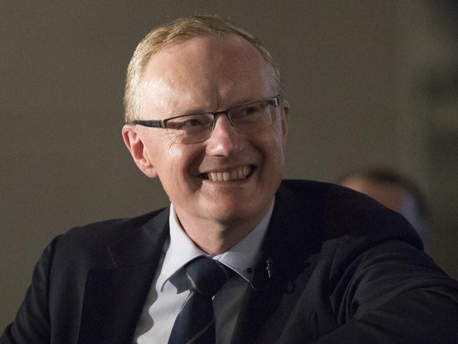 Philip Lowe, governor of the Reserve Bank of Australia (RBA), attends the annual address at the CEDA Annual Dinner in Sydney, Australia, on Monday, Nov. 16, 2020. LoweÃÂ said generating sufficient employment will probably be more of a challenge for his nation than containing inflation in the years to come. Photographer: Brent Lewin/Bloomberg via Getty Images