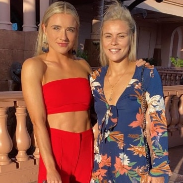 Former partners USA star Kristie Mewis and England's Rachel Daly are said to still be friends post-breakup. Picture: Instagram