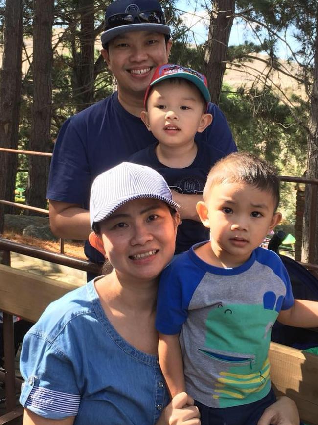 Ms Suryadi, 41, was tragically killed when a tree fell on the family’s moving car on the Black Spur.