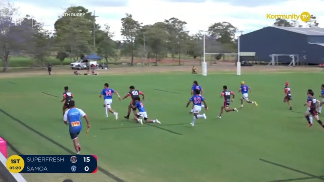 Replay: SuperFresh v Vic Samoa (U16 Boys) - Pacific Youth Rugby Festival Day 1