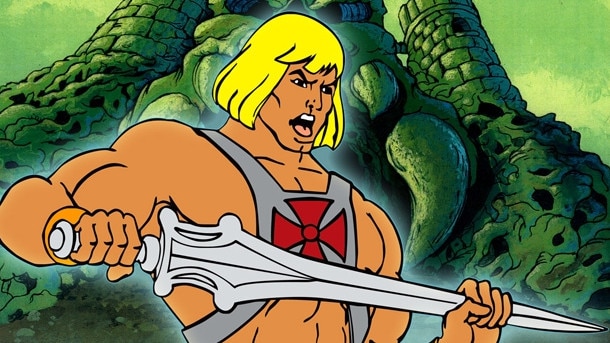 The original 80s cartoon version of He-Man.