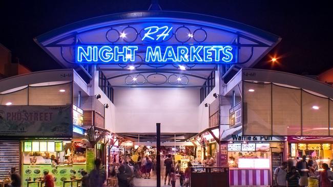 Cairns Night Markets centre manager Mark Stanley said they hoped for positive 2023 but added CBD crime impacted his shopkeepers. Picture: supplied.