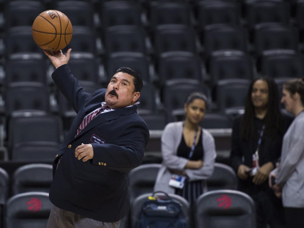 Nothing but net. (Nathan Denette/The Canadian Press via AP)