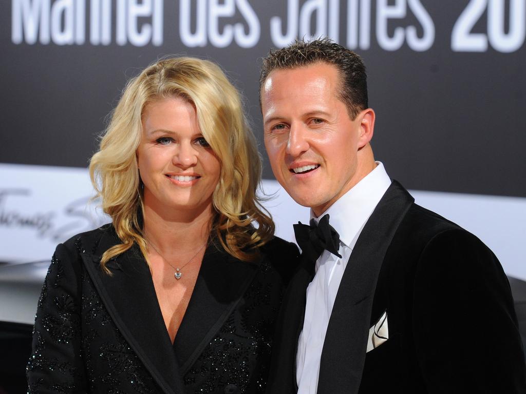 Corinna has continued to stand by Schumacher’s side as he recovers.