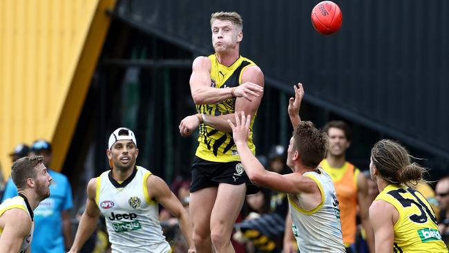 Josh Caddy was a standout in Richmond’s intra-club game. Picture: Mark Dadswell