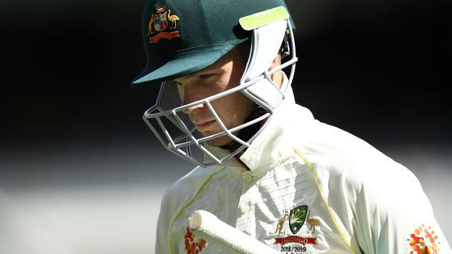 A mixture of poor form and the heavy workload on the bowlers has cost Peter Handscomb. Picture: Getty