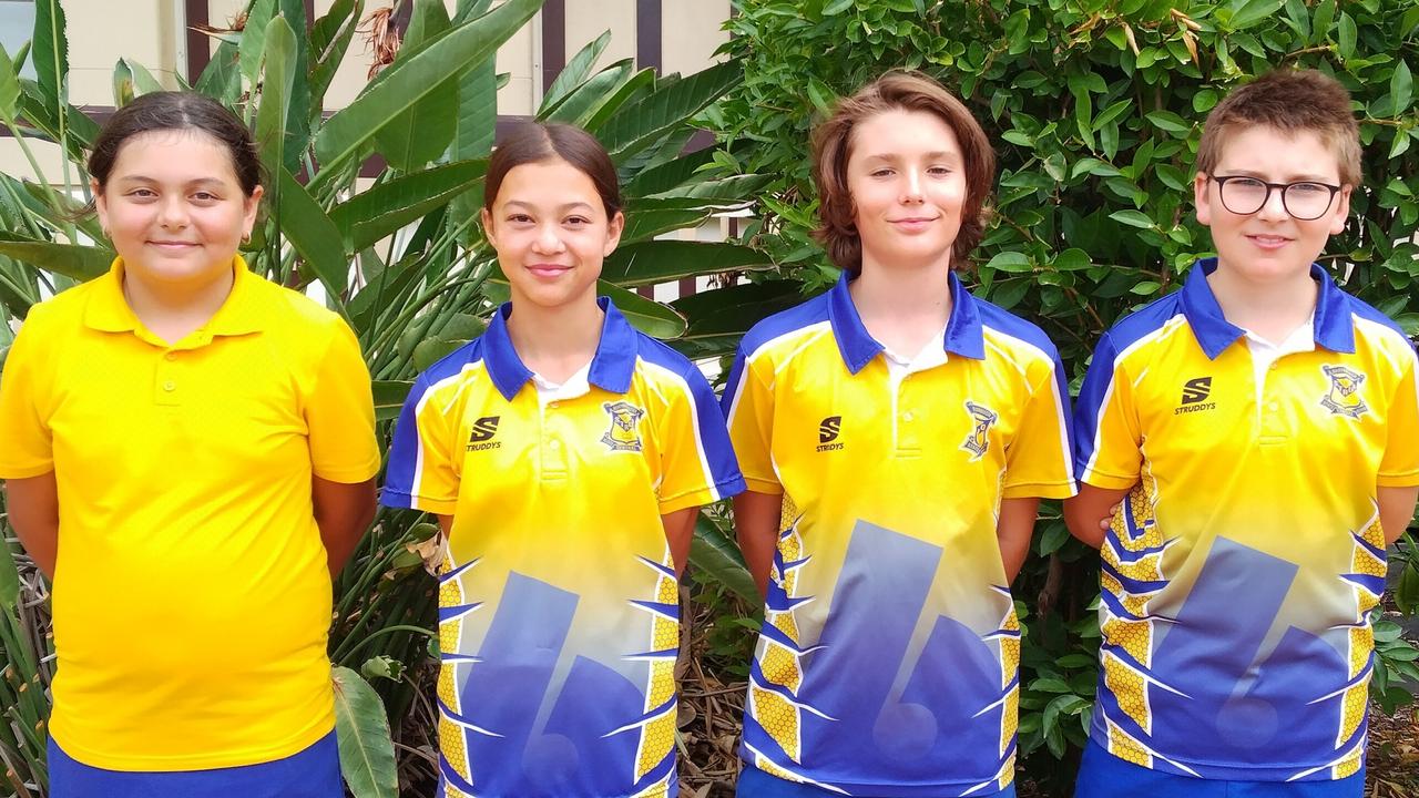 Maryborough Central State School 2023 captains.