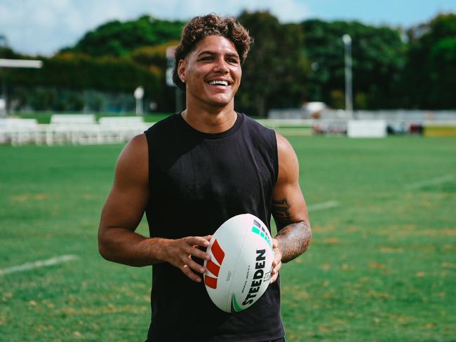 Brisbane Broncos Reece Walsh is about to start his own youtube channel, called Reece TV - Picture: Supplied