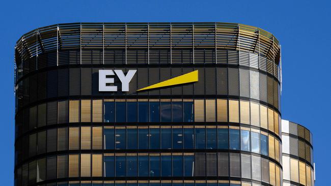 Ernst &amp; Young made the biggest increase in political donations of any firm. Picture: NCA NewsWire / James Gourley