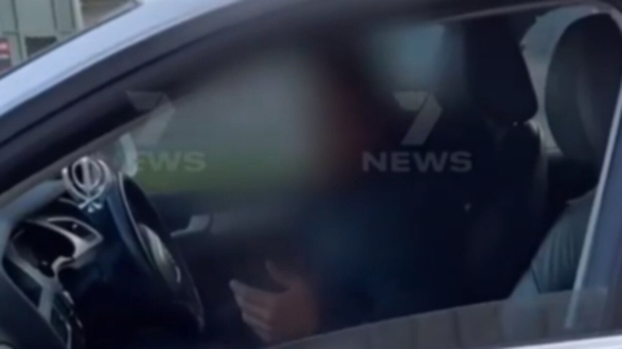 Two teenage girls said they were approached by a man in a white car in Blair Athol on Sunday. Picture: 7NEWS