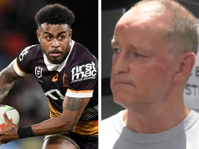 The Broncos have addressed the Ezra Mam situation. Photo: Fox Sports and Getty Images