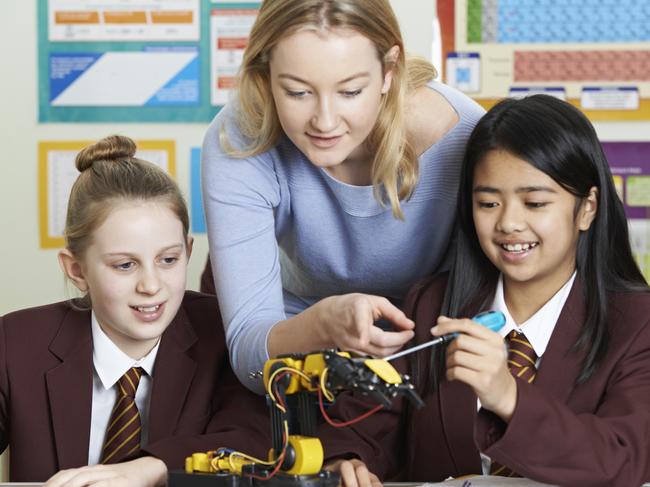 Teachers are among the workers who feel most secure in their jobs. Picture: iStock