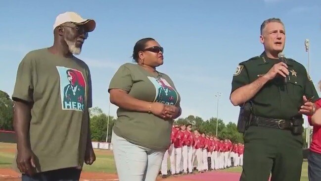 Baseball Teams Honor the Military