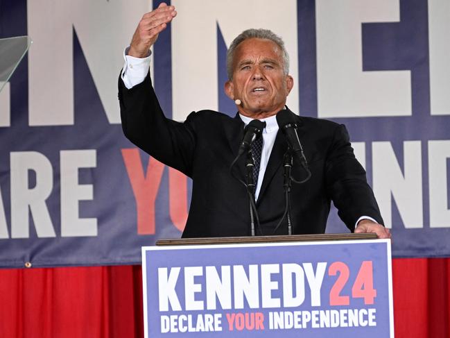 Robert F. Kennedy junior’s candidacy is no small task. Picture: Reuters/Mark Makela