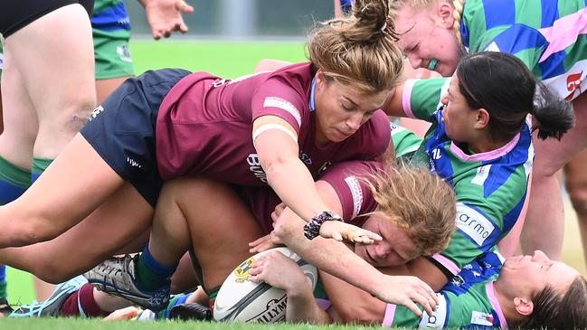 University of Qld v GPS in Womens Saturday June 22, 2024. Picture, John Gass