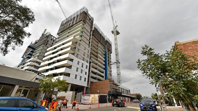 A new development on Oxford St at Epping. (AAP IMAGE / Troy Snook)